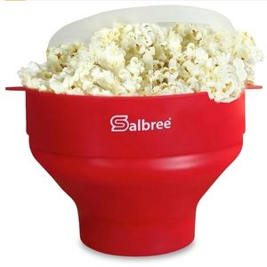 Salbree Microwave Silicone Popcorn Popper-No Oil Required